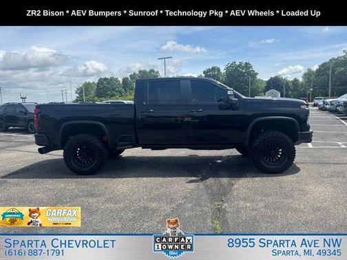 Black 2025 Chevrolet Silverado 2500 ZR2