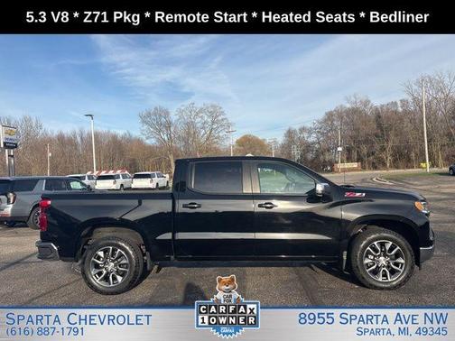 Black 2024 Chevrolet Silverado 1500 LT