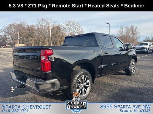 Black 2024 Chevrolet Silverado 1500 LT