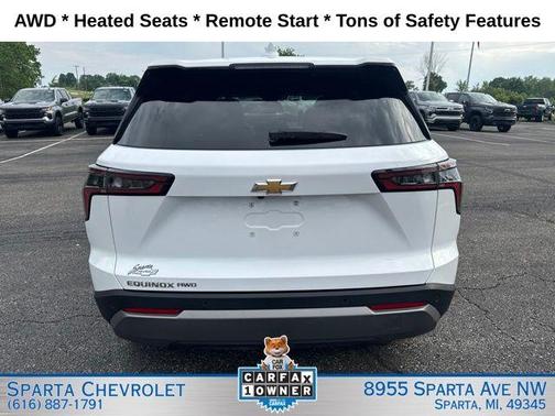 Summit White 2025 Chevrolet Equinox LT