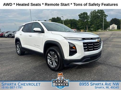 Summit White 2025 Chevrolet Equinox LT