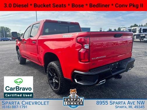 Red 2023 Chevrolet Silverado 1500 LT Trail Boss