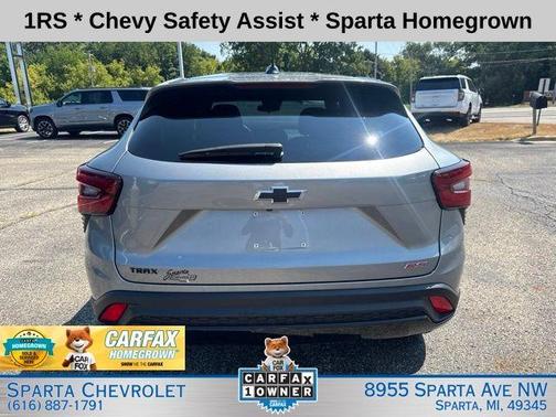 Sterling Gray Metallic 2024 Chevrolet Trax 1RS