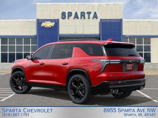 Radiant Red 2027 Chevrolet Traverse RS