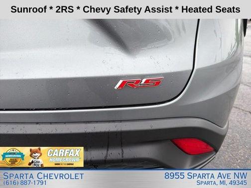 Sterling Gray Metallic 2024 Chevrolet Trax 2RS