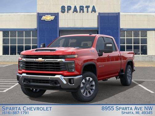 Red 2026 Chevrolet Silverado 3500 LT