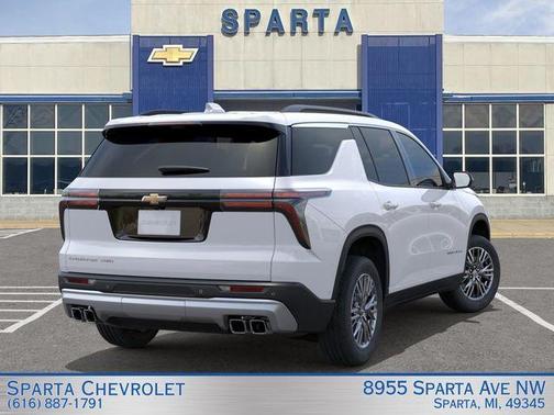 Summit White 2026 Chevrolet Traverse LT