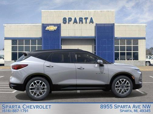 Sterling Gray Metallic 2026 Chevrolet Blazer RS