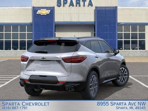 Sterling Gray Metallic 2026 Chevrolet Blazer RS