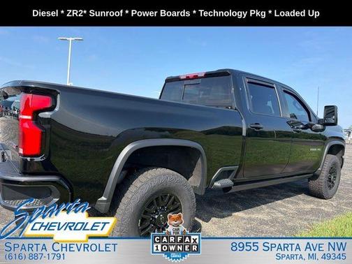 Black 2025 Chevrolet Silverado 2500 ZR2