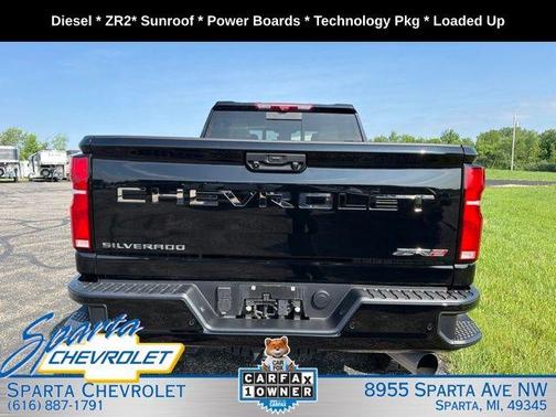 Black 2025 Chevrolet Silverado 2500 ZR2