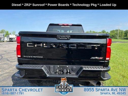 Black 2025 Chevrolet Silverado 2500 ZR2