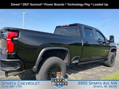 Black 2025 Chevrolet Silverado 2500 ZR2