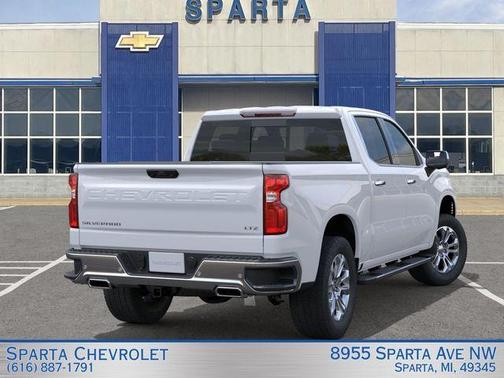 Polar White 2026 Chevrolet Silverado 1500 LTZ