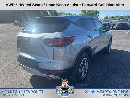Sterling Gray Metallic 2025 Chevrolet Blazer LT