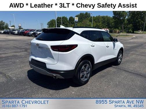 Summit White 2024 Chevrolet Blazer LT