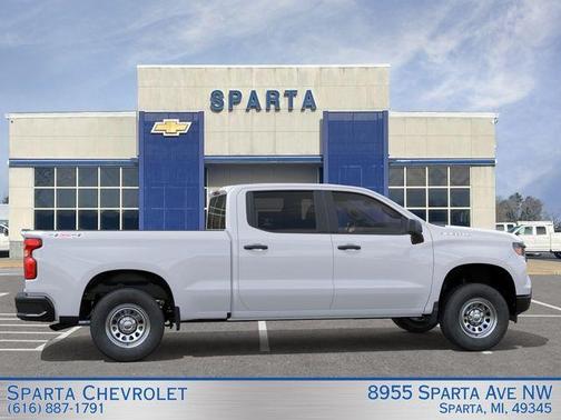 Summit White 2026 Chevrolet Silverado 1500 WT