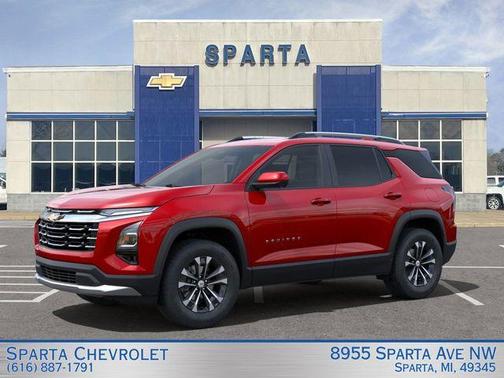 Radiant Red 2025 Chevrolet Equinox LT