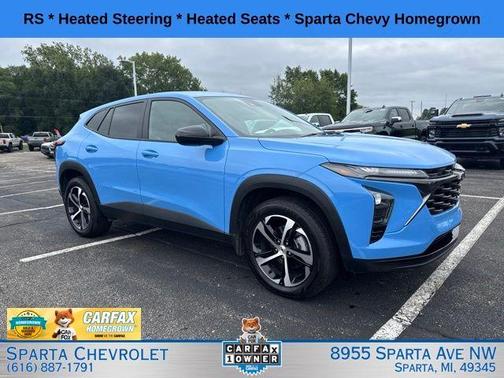 Blue 2024 Chevrolet Trax 1RS