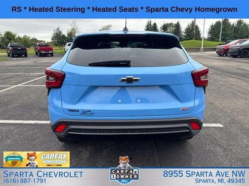 Blue 2024 Chevrolet Trax 1RS