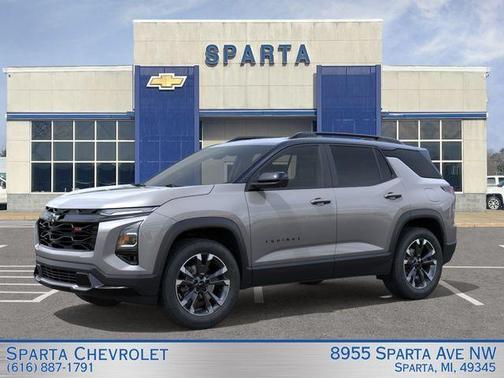 Sterling Gray Metallic 2026 Chevrolet Equinox RS