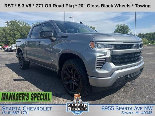 Sterling Gray Metallic 2023 Chevrolet Silverado 1500 RST