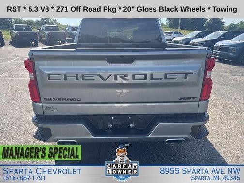Sterling Gray Metallic 2023 Chevrolet Silverado 1500 RST