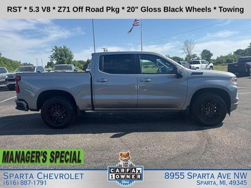 Sterling Gray Metallic 2023 Chevrolet Silverado 1500 RST