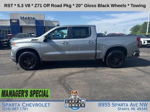 Sterling Gray Metallic 2023 Chevrolet Silverado 1500 RST