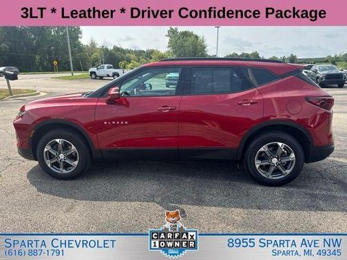 Radiant Red 2024 Chevrolet Blazer LT