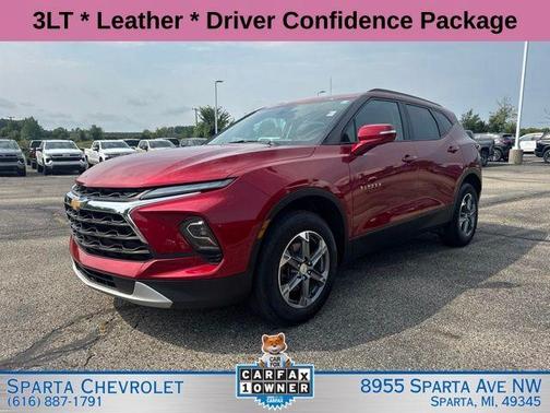 Radiant Red 2024 Chevrolet Blazer LT