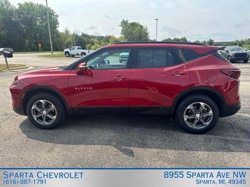 Radiant Red 2024 Chevrolet Blazer LT