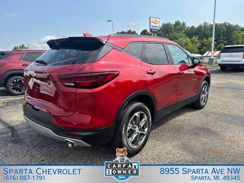 Radiant Red 2024 Chevrolet Blazer LT