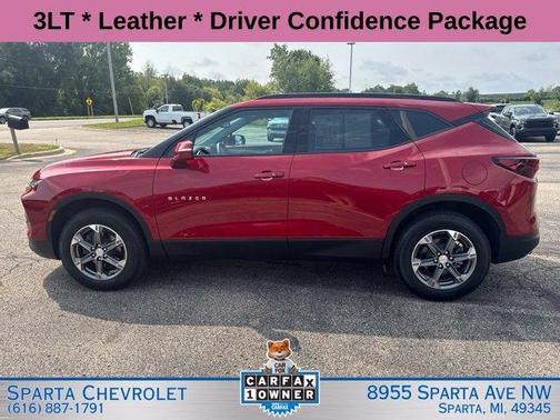 Radiant Red 2024 Chevrolet Blazer LT