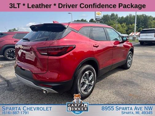 Radiant Red 2024 Chevrolet Blazer LT