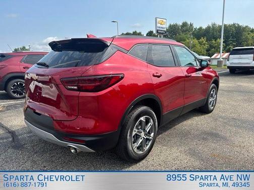 Radiant Red 2024 Chevrolet Blazer LT