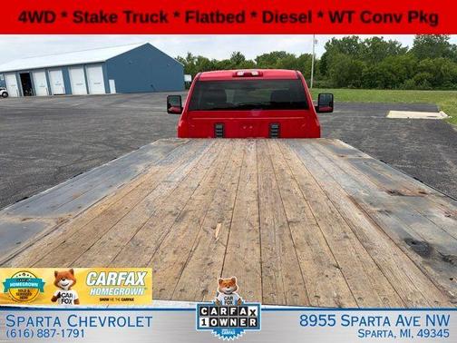 Red 2020 Chevrolet Silverado 3500 WT
