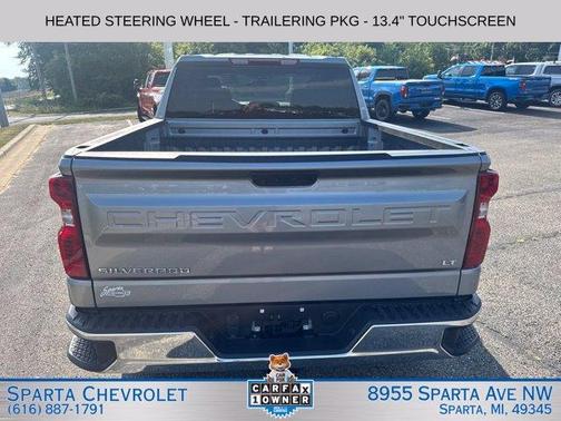 Sterling Gray Metallic 2024 Chevrolet Silverado 1500 LT