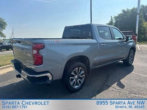 Sterling Gray Metallic 2024 Chevrolet Silverado 1500 LT