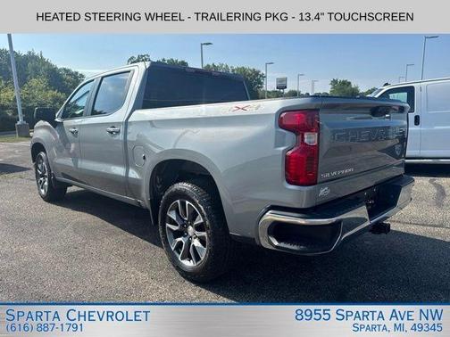 Sterling Gray Metallic 2024 Chevrolet Silverado 1500 LT