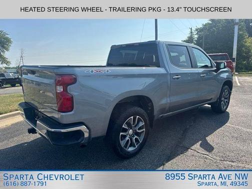 Sterling Gray Metallic 2024 Chevrolet Silverado 1500 LT