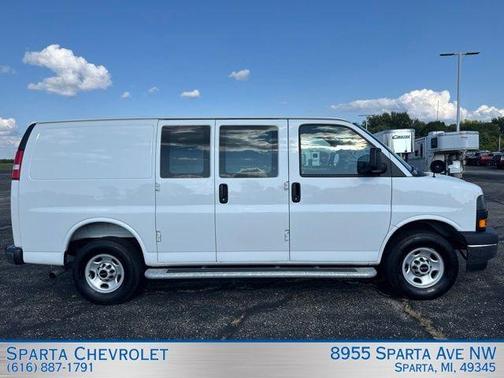 Summit White 2025 GMC Savana 2500 Work Van