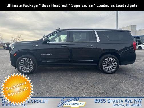Onyx Black 2023 GMC Yukon XL Denali Ultimate