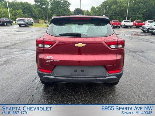 Crimson 2022 Chevrolet Trailblazer LS