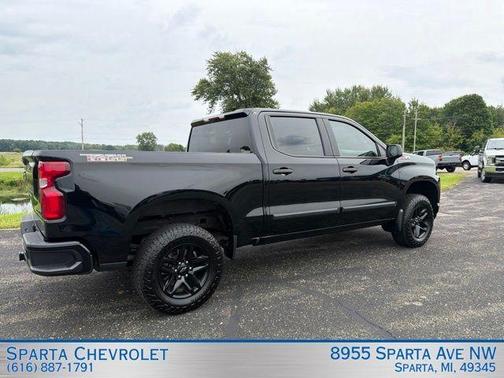 Black 2021 Chevrolet Silverado 1500 Custom Trail Boss