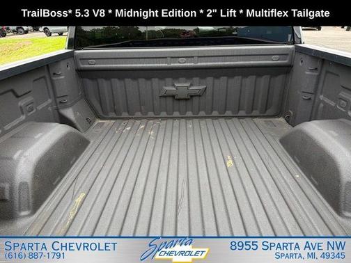 Black 2021 Chevrolet Silverado 1500 Custom Trail Boss