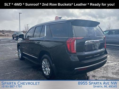 Onyx Black 2022 GMC Yukon SLT