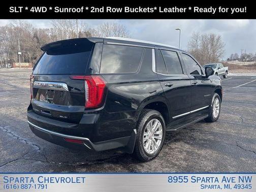 Onyx Black 2022 GMC Yukon SLT
