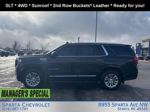 Onyx Black 2022 GMC Yukon SLT