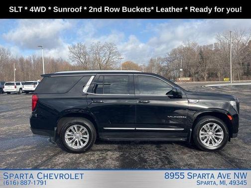 Onyx Black 2022 GMC Yukon SLT